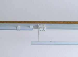 Teillift-Karniese, 2-läufig, ohne Blende, | 100cm Lift, 85mmDB mit Aluprofil,komplett